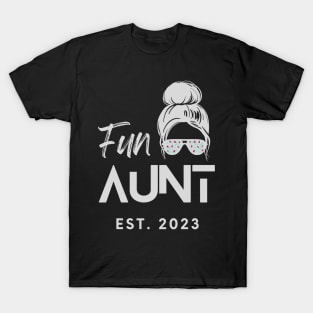 Fun Aunt Est. 2023 T-Shirt